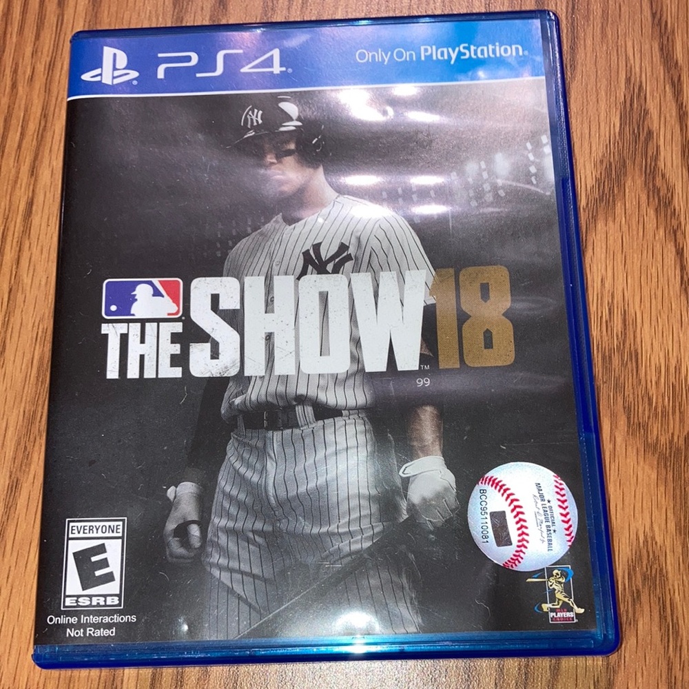 PS4 Playstation Game -  MLB The Show 18